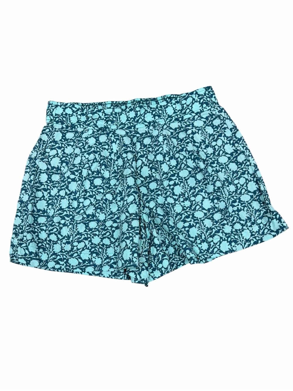 Vineyard Vines NWT Tonal Floral Pull On Shorts in Deep Juniper